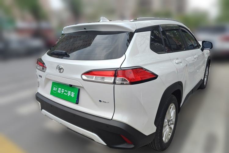 Used Toyota Corolla Cross 2024 2.0L Smart Electric Hybrid Dual-Engine Pioneer Edition Rear Right 45 Deg