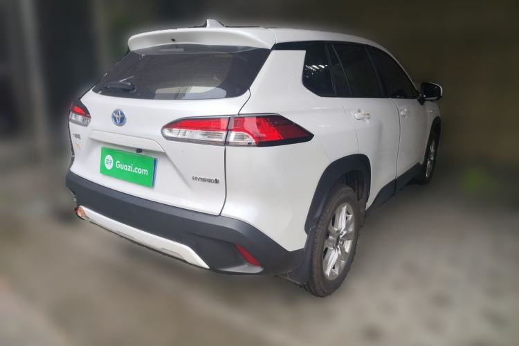 Used Toyota Corolla Cross 2024 2.0L Smart Electric Hybrid Dual-Engine Pioneer Edition Rear Right 45 Deg