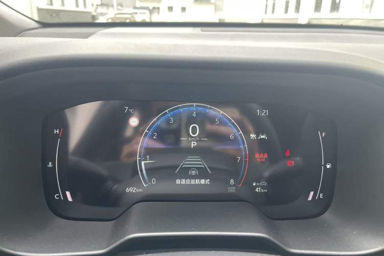 Used Toyota Corolla Cross 2026 Model 2.0L Elite Edition Odometer Close Up