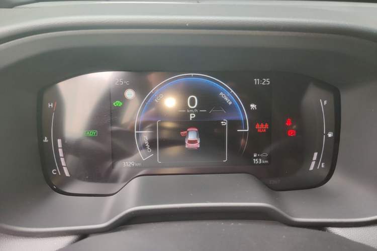 Used Toyota Corolla Cross 2026 Model 2.0L Smart Electric Hybrid Dual-Engine Pioneer Edition Instrument Cluster