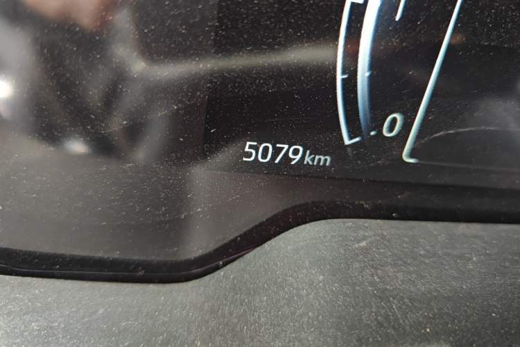 Used Toyota Corolla Cross 2026 Model 2.0L Pioneer Edition Odometer Close Up