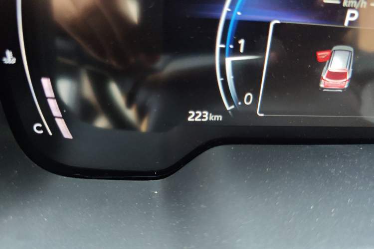 Used Toyota Corolla Cross 2026 Model 2.0L Pioneer Edition Odometer Close Up