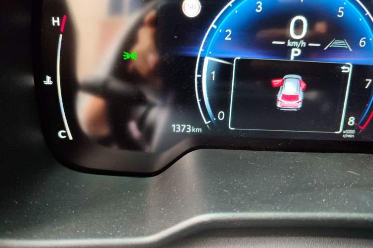 Used Toyota Corolla Cross 2026 Model 2.0L Pioneer Edition Odometer Close Up