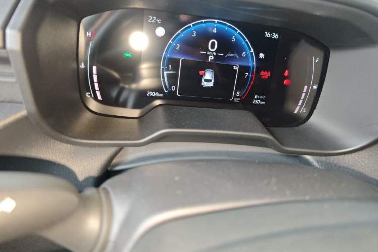 Used Toyota Corolla Cross 2026 Model 2.0L Pioneer Edition Odometer Close Up