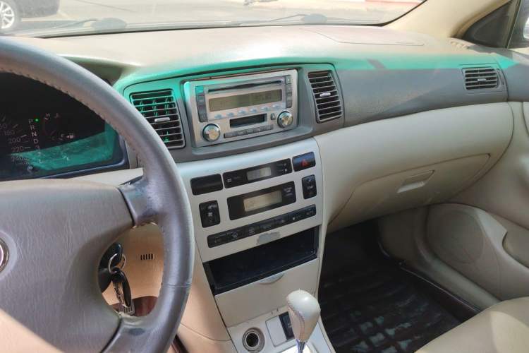 Used Toyota Corolla EX 2004 1.8L Automatic GLX-i Audio And AC Panel
