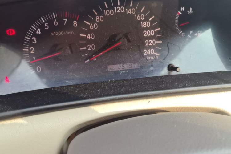 Used Toyota Corolla EX 2004 1.8L Manual GL-i Odometer Close Up