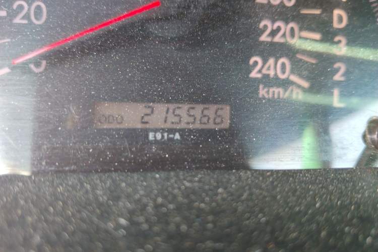 Used Toyota Corolla EX 2004 1.8L Automatic GLX-i Odometer Close Up