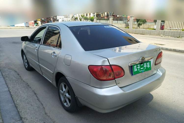 Used Toyota Corolla EX 2004 1.8L Automatic GL-i Rear Left 45 Deg
