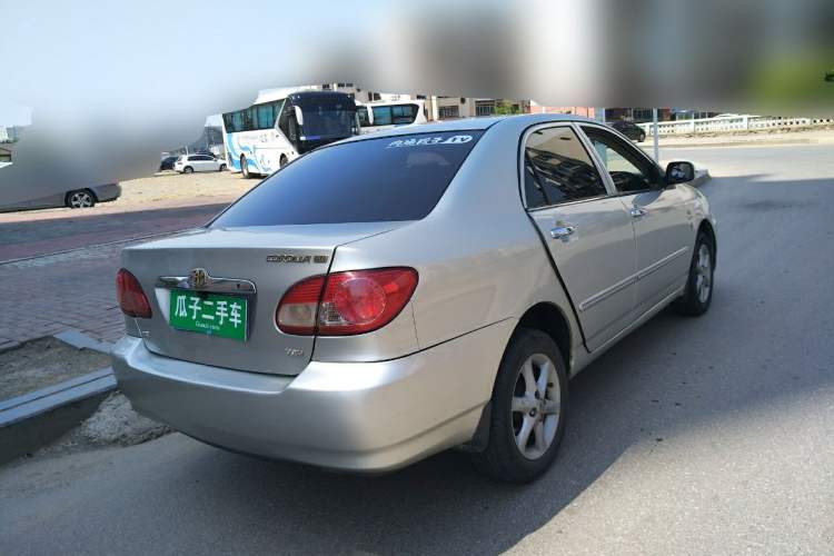 Used Toyota Corolla EX 2004 1.8L Automatic GL-i Rear Right 45 Deg