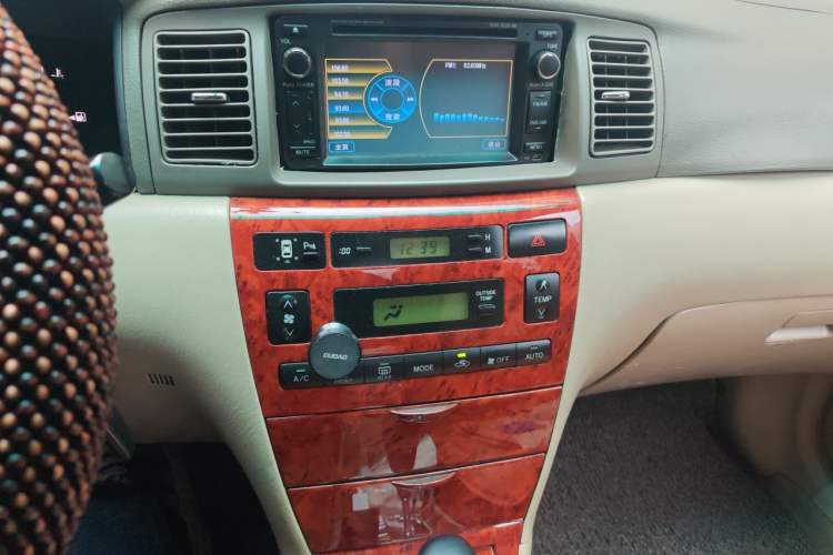 Used Toyota Corolla EX 2004 1.8L Automatic GLX-i Audio And AC Panel