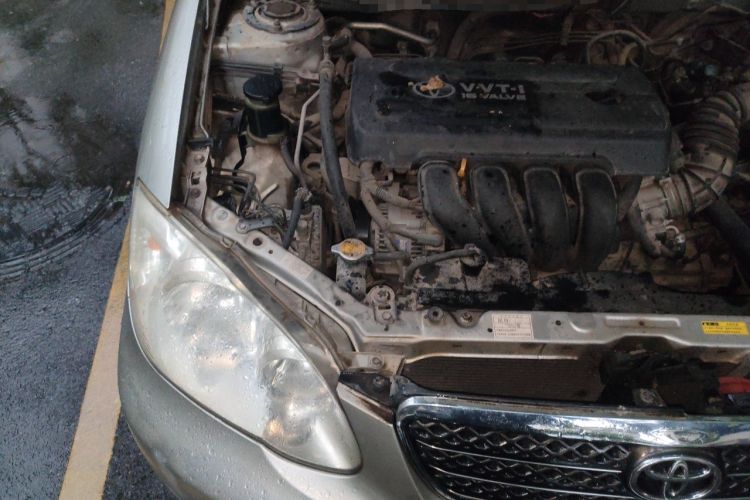 Used Toyota Corolla EX 2004 1.8L Manual GL-i Engine Bay Right