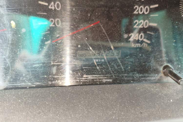 Used Toyota Corolla EX 2004 1.8L Manual GLX-i Odometer Close Up
