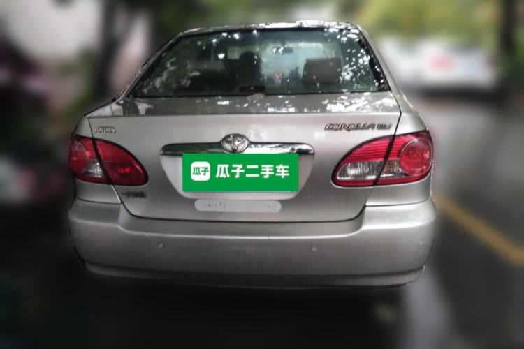 Used Toyota Corolla EX 2004 1.8L Manual GL-i Rear