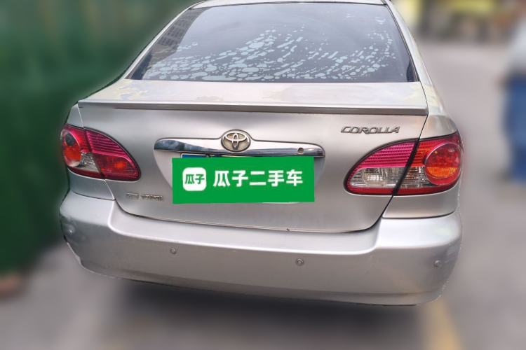 Used Toyota Corolla EX 2004 1.8L Automatic GL-i Rear
