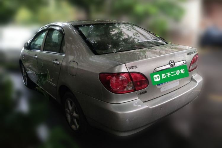 Used Toyota Corolla EX 2004 1.8L Manual GL-i Rear Left 45 Deg