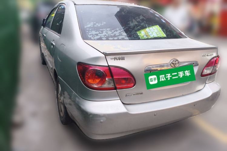 Used Toyota Corolla EX 2004 1.8L Automatic GL-i Rear Left 45 Deg