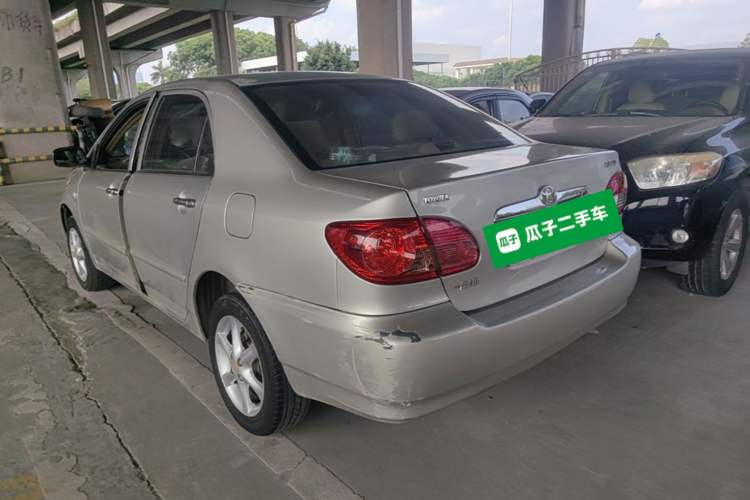 Used Toyota Corolla EX 2004 1.8L Automatic GL-i Rear Left 45 Deg