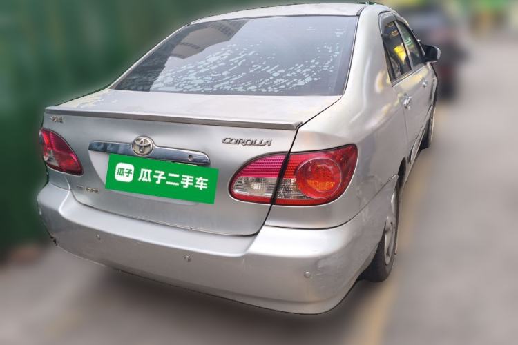 Used Toyota Corolla EX 2004 1.8L Automatic GL-i Rear Right 45 Deg