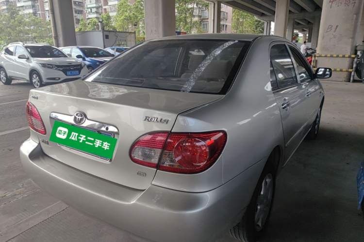 Used Toyota Corolla EX 2004 1.8L Automatic GL-i Rear Right 45 Deg