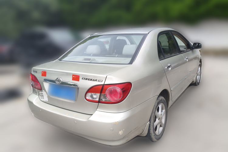 Used Toyota Corolla EX 2004 1.8L Manual GLX-i Rear Right 45 Deg