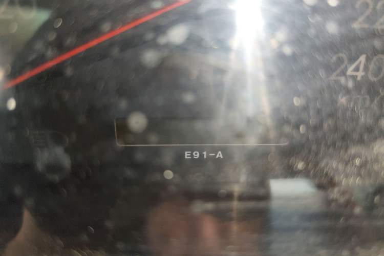 Used Toyota Corolla EX 2004 1.8L Automatic GLX-i Odometer Close Up