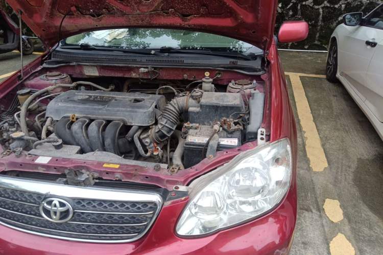 Used Toyota Corolla EX 2005 1.8L Automatic Anniversary Special Edition Engine Bay Left