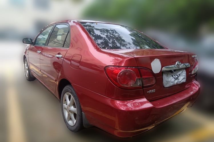 Used Toyota Corolla EX 2005 1.8L Automatic Anniversary Special Edition Rear Left 45 Deg