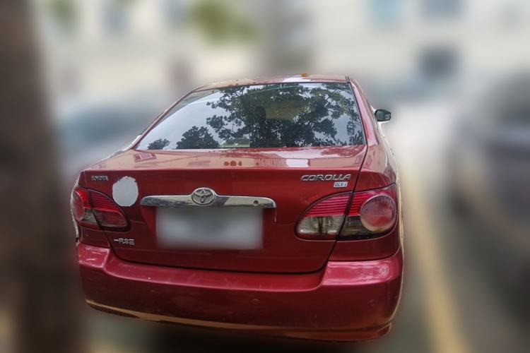 Used Toyota Corolla EX 2005 1.8L Automatic Anniversary Special Edition Rear