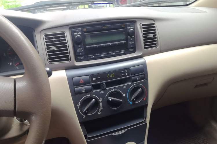 Used Toyota Corolla EX 2007 1.6L Automatic G Audio And AC Panel
