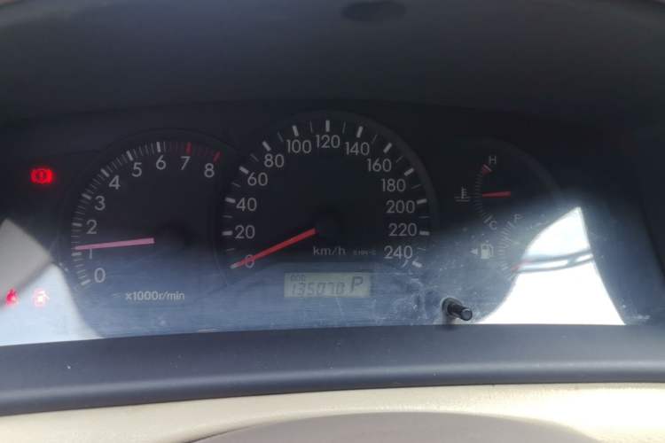 Used Toyota Corolla EX 2007 1.6L Automatic G Instrument Cluster