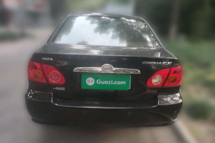 Used Toyota Corolla EX 2007 1.6L Automatic G Rear