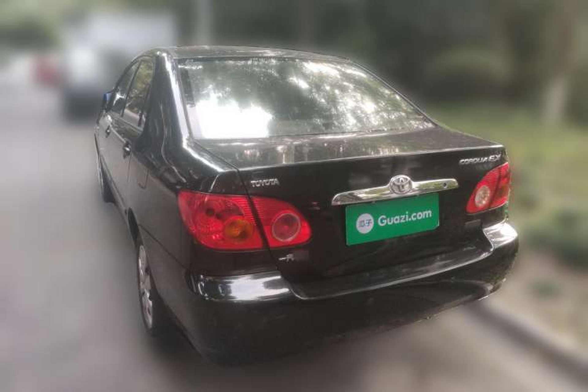 Used Toyota Corolla EX 2007 1.6L Automatic G Rear Left 45 Deg