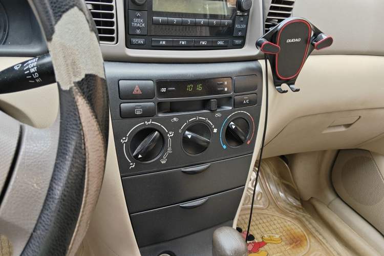 Used Toyota Corolla EX 2007 1.6L Automatic G Audio And AC Panel