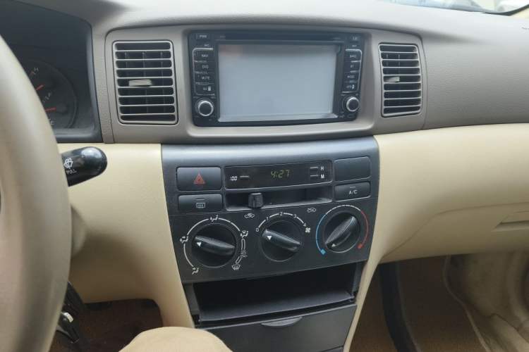 Used Toyota Corolla EX 2007 1.6L Manual G Audio And AC Panel