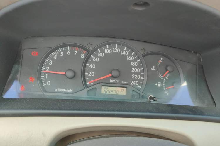 Used Toyota Corolla EX 2007 1.6L Automatic G Instrument Cluster