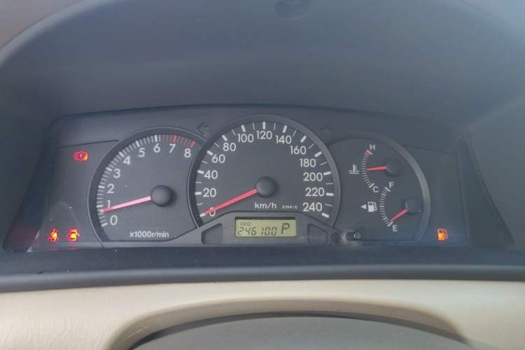 Used Toyota Corolla EX 2007 1.6L Automatic G Instrument Cluster