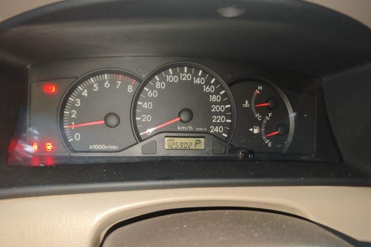 Used Toyota Corolla EX 2007 1.6L Automatic G Instrument Cluster