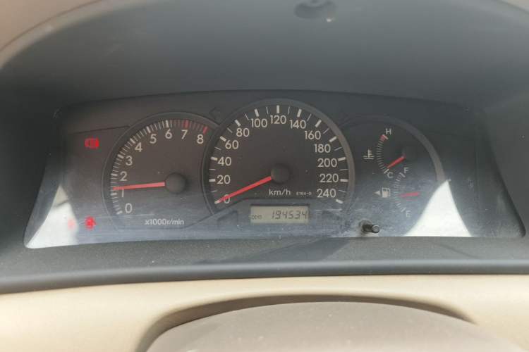 Used Toyota Corolla EX 2007 1.6L Manual G Instrument Cluster