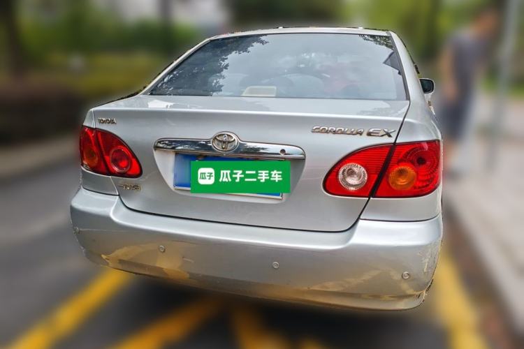 Used Toyota Corolla EX 2007 1.6L Manual G Rear