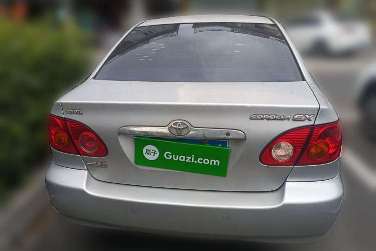 Used Toyota Corolla EX 2007 1.6L Manual G Rear