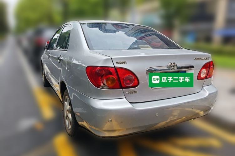 Used Toyota Corolla EX 2007 1.6L Manual G Rear Left 45 Deg