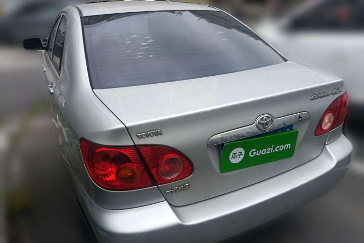 Used Toyota Corolla EX 2007 1.6L Manual G Rear Left 45 Deg