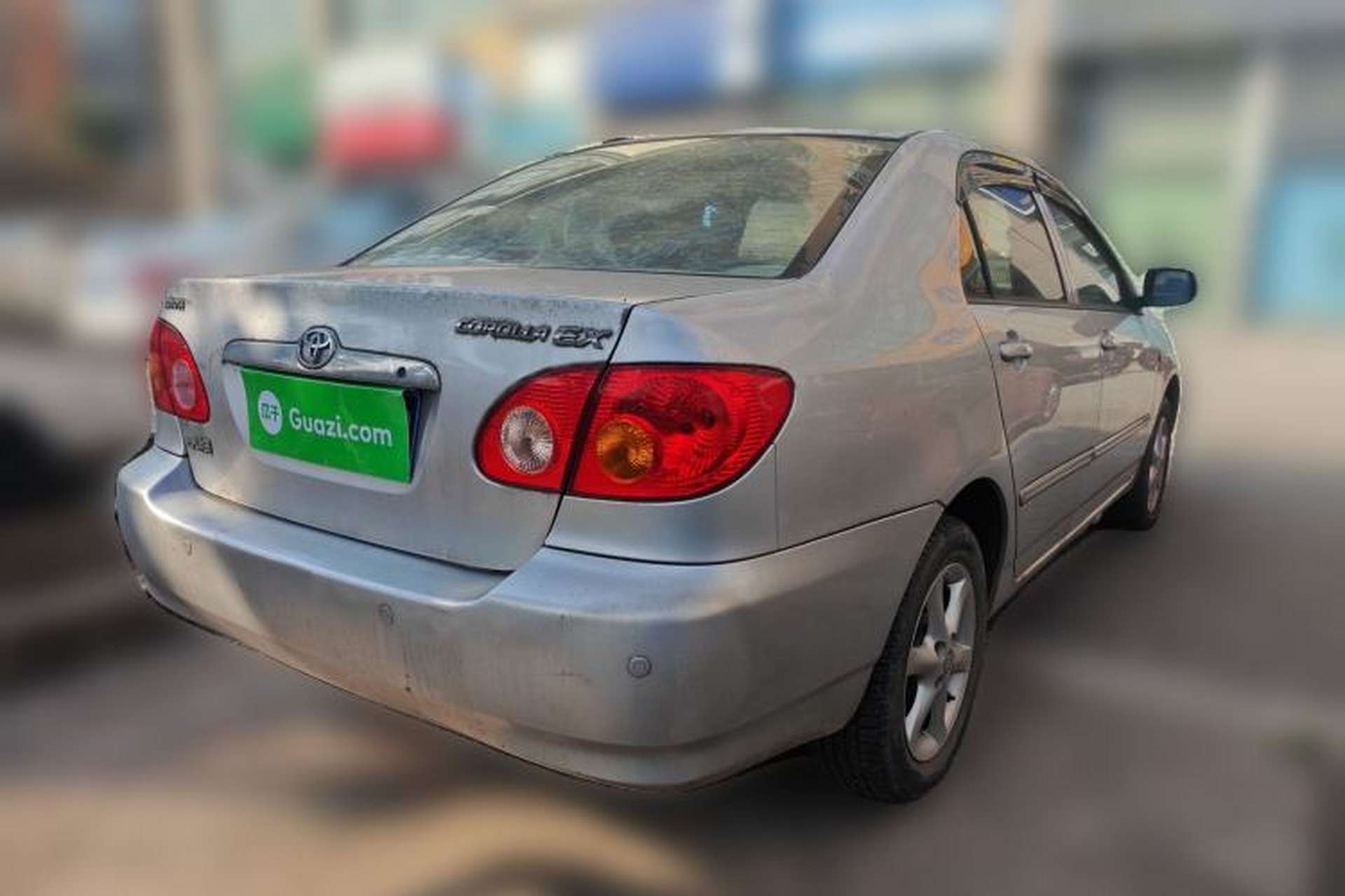 Used Toyota Corolla EX 2007 1.6L Manual G Rear Right 45 Deg