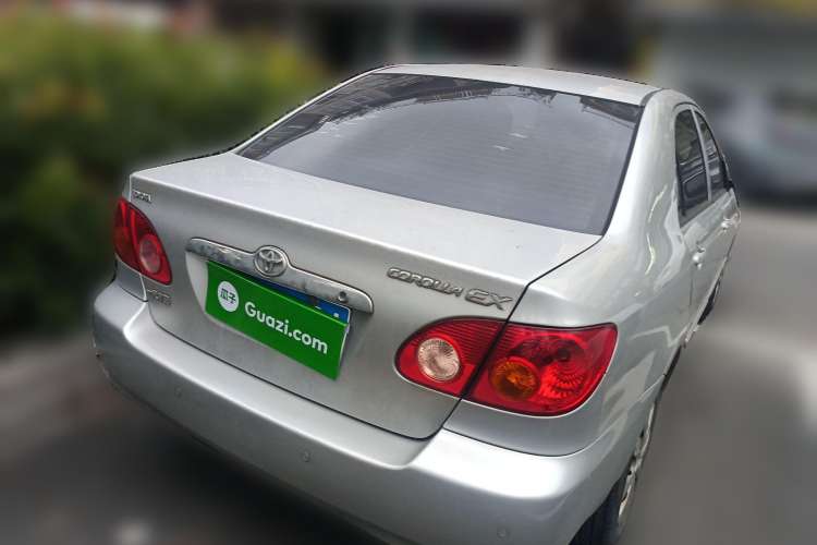 Used Toyota Corolla EX 2007 1.6L Manual G Rear Right 45 Deg