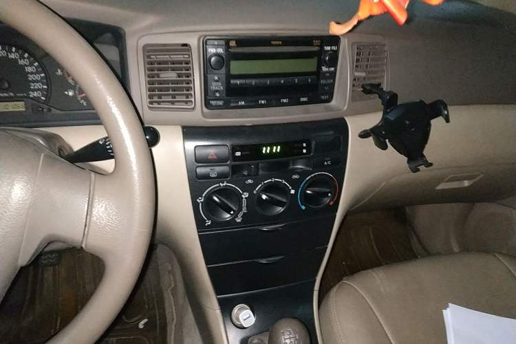 Used Toyota Corolla EX 2007 1.6L Manual G Audio And AC Panel