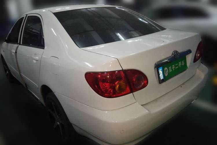 Used Toyota Corolla EX 2007 1.6L Automatic G Rear Left 45 Deg