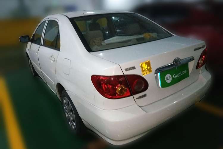 Used Toyota Corolla EX 2007 1.6L Manual G Rear Left 45 Deg