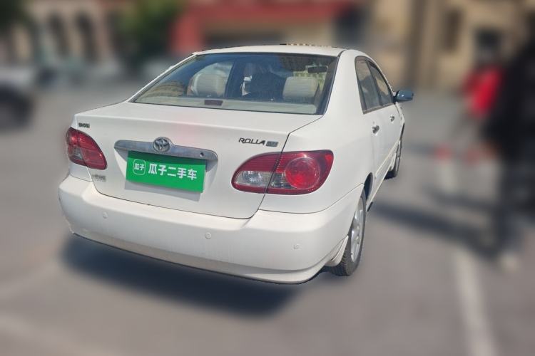 Used Toyota Corolla EX 2007 1.8L Automatic GLX-i Special Edition Rear Right 45 Deg