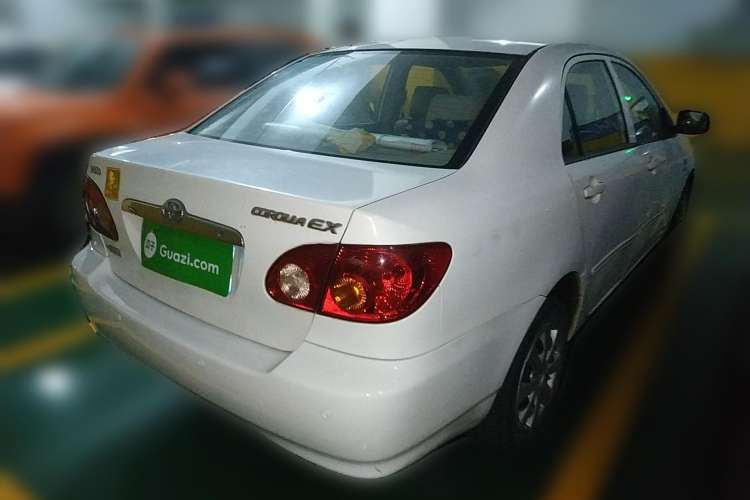 Used Toyota Corolla EX 2007 1.6L Manual G Rear Right 45 Deg