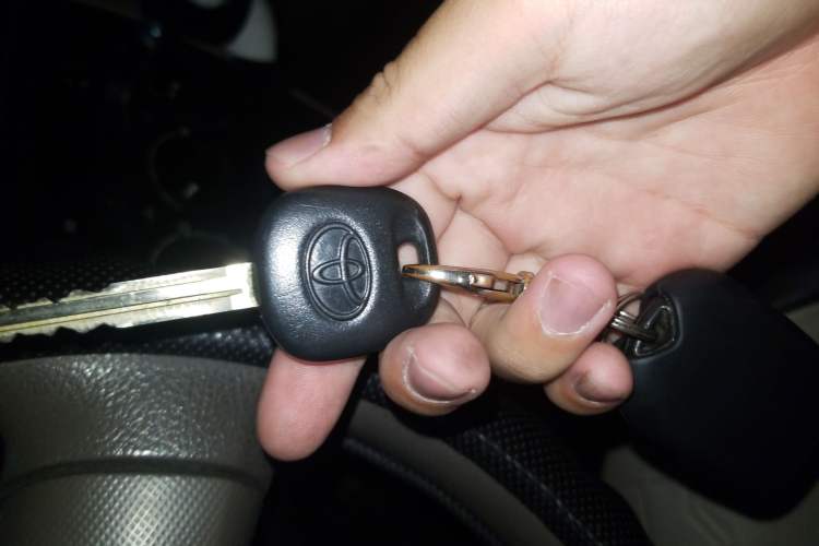 Used Toyota Corolla EX 2007 1.6L Automatic G Vehicle Key